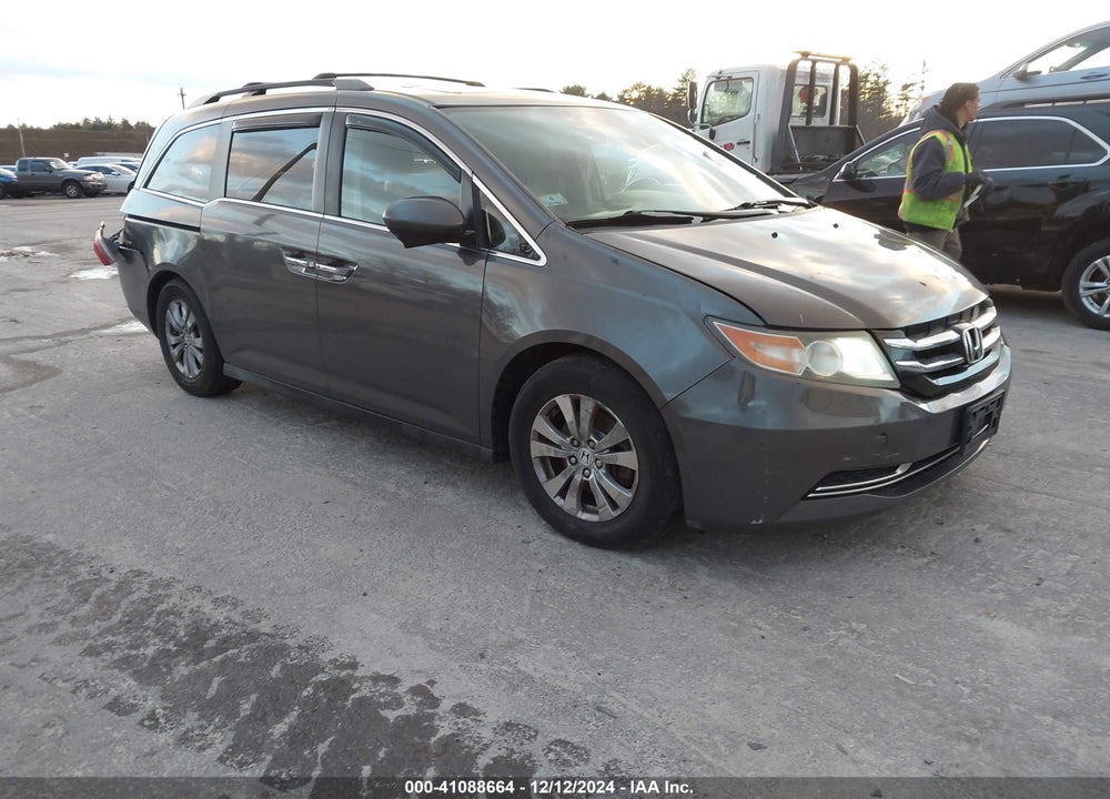 2014 HONDA ODYSSEY EX-L VIN: 5FNRL5H60EB045629