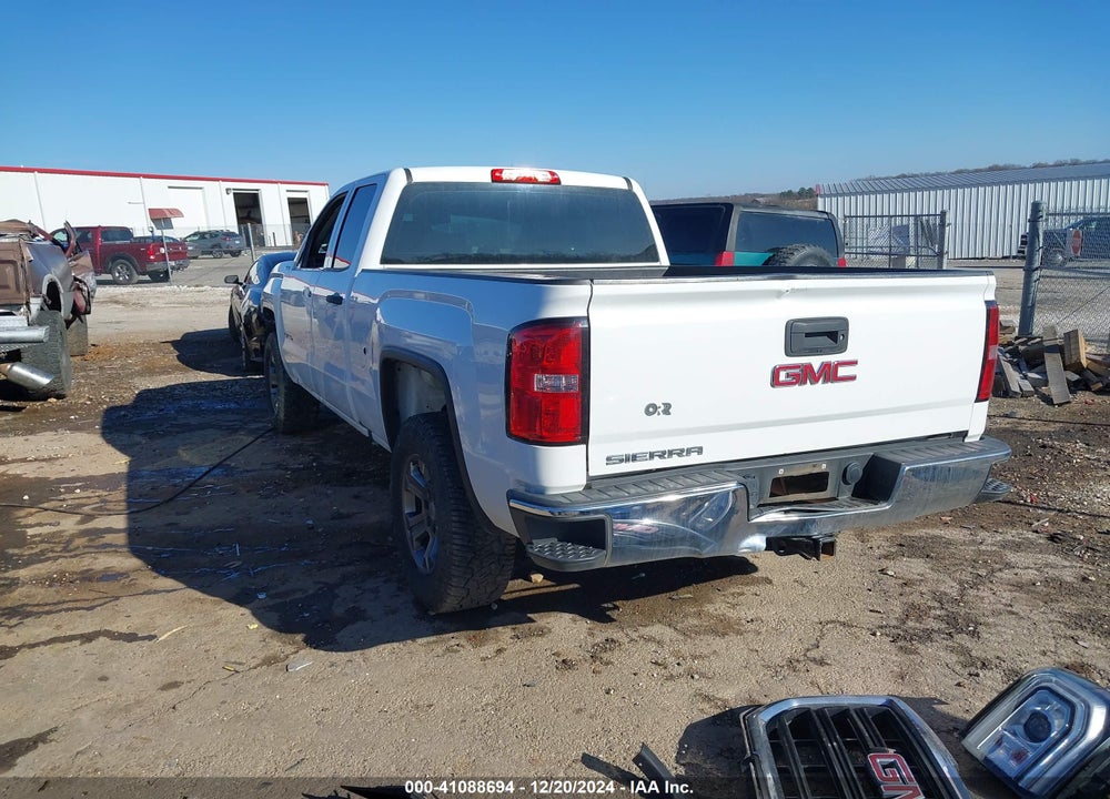 2017 GMC SIERRA 1500 VIN: 1GTV2LEC3HZ159798