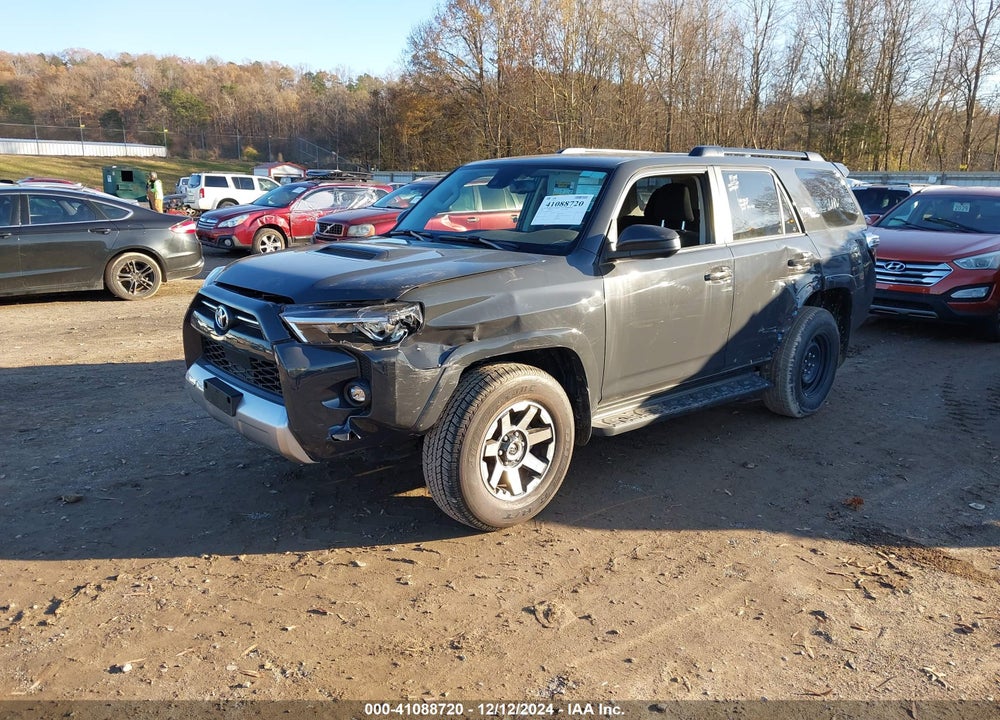 2024 TOYOTA 4RUNNER TRD OFF ROAD VIN: JTEPU5JR6R6267629