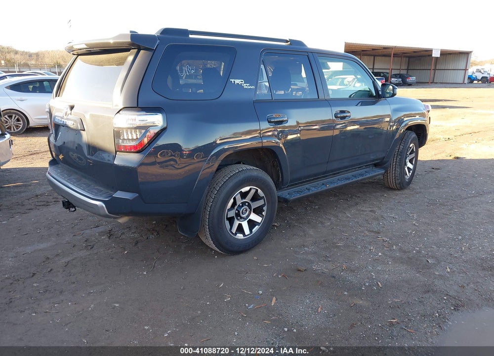 2024 TOYOTA 4RUNNER TRD OFF ROAD VIN: JTEPU5JR6R6267629