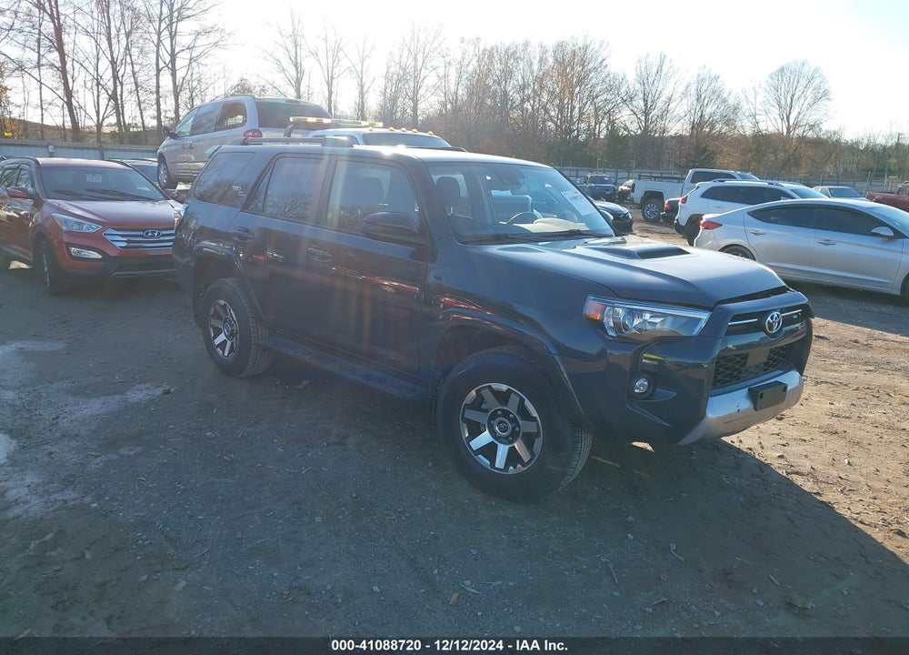 2024 TOYOTA 4RUNNER TRD OFF ROAD VIN: JTEPU5JR6R6267629
