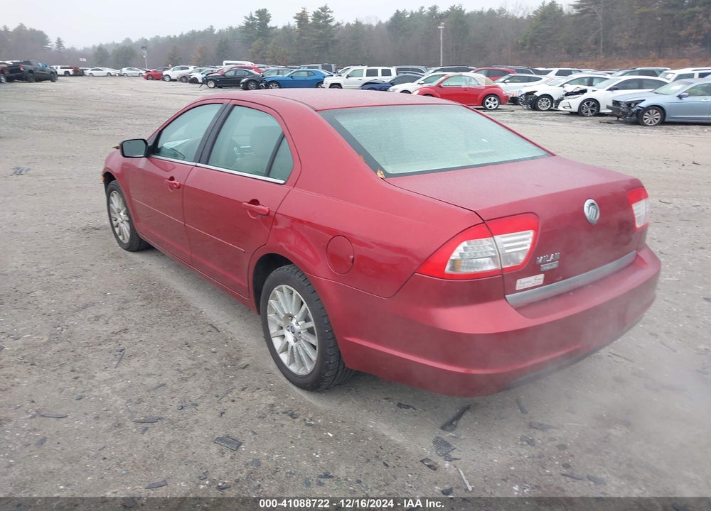 2007 MERCURY MILAN I4 PREMIER VIN: 3MEHM08Z67R604770