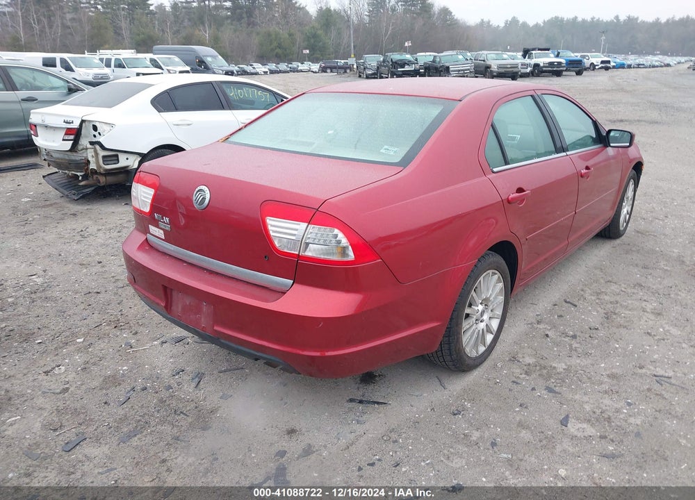 2007 MERCURY MILAN I4 PREMIER VIN: 3MEHM08Z67R604770