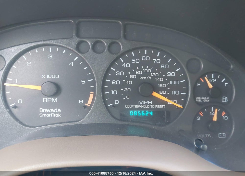 1999 OLDSMOBILE BRAVADA VIN: 1GHDT13W7X2701030