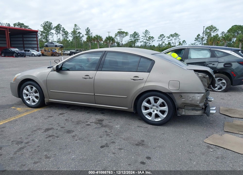 2007 NISSAN MAXIMA 3.5 SL VIN: 1N4BA41E57C844461