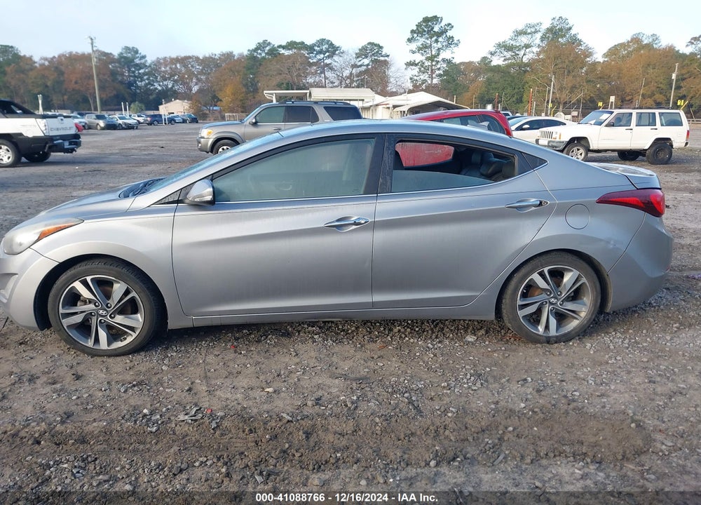 2014 HYUNDAI ELANTRA LIMITED VIN: KMHDH4AE7EU080193