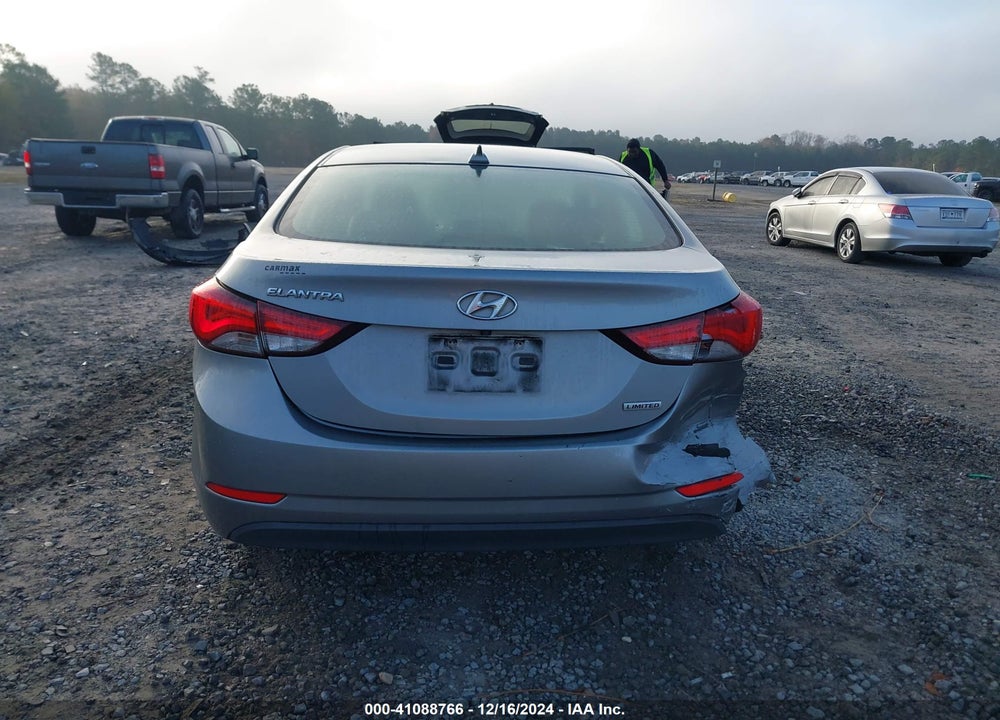 2014 HYUNDAI ELANTRA LIMITED VIN: KMHDH4AE7EU080193
