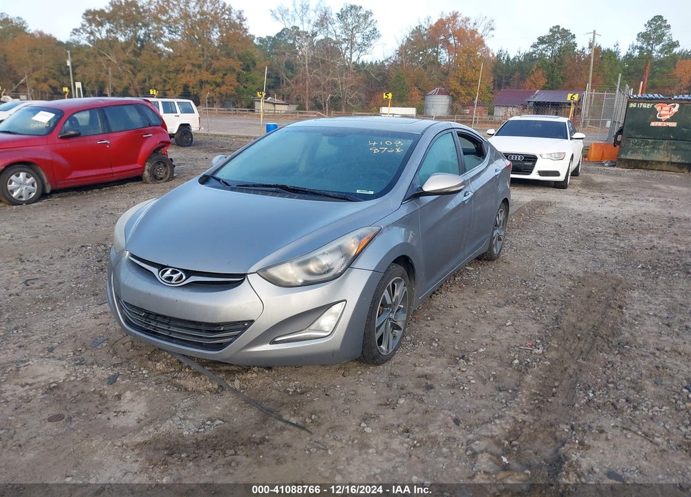 2014 HYUNDAI ELANTRA LIMITED VIN: KMHDH4AE7EU080193