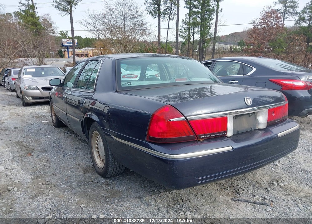 1999 MERCURY GRAND MARQUIS LS VIN: 2MEFM75W4XX708122