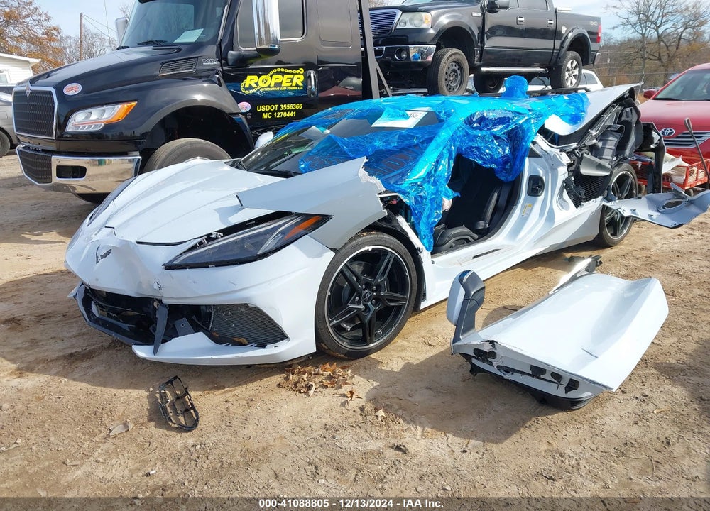 2021 CHEVROLET CORVETTE STINGRAY VIN: 1G1YB2D49M5110438