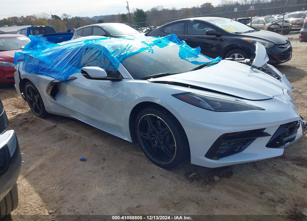 2021 CHEVROLET CORVETTE STINGRAY VIN: 1G1YB2D49M5110438
