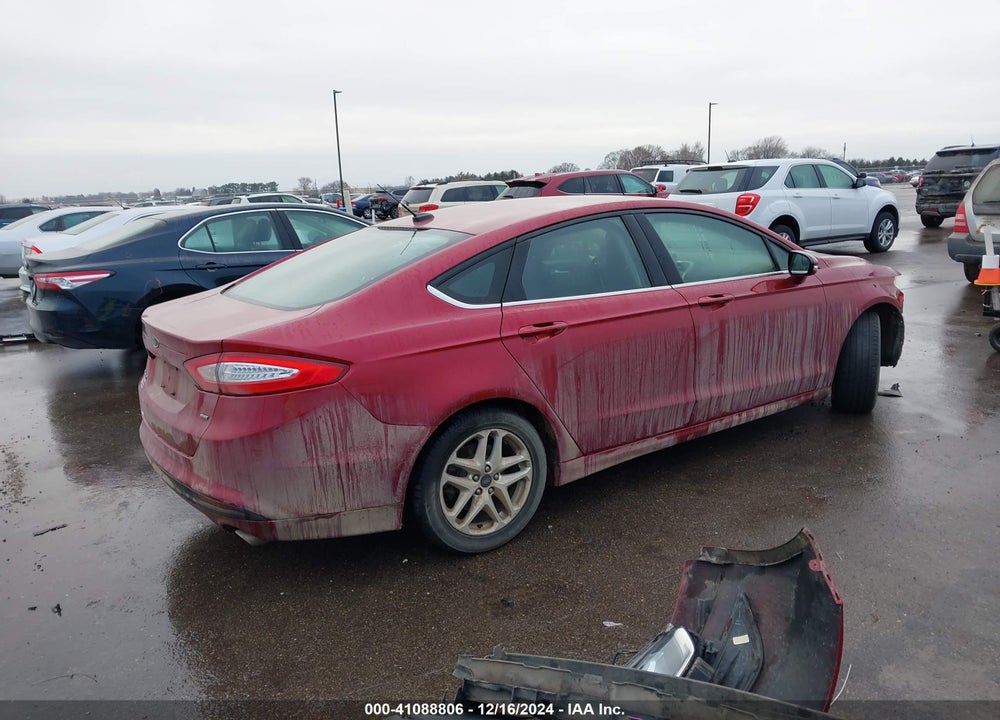 2014 FORD FUSION VIN: 3FA6P0H76ER163823