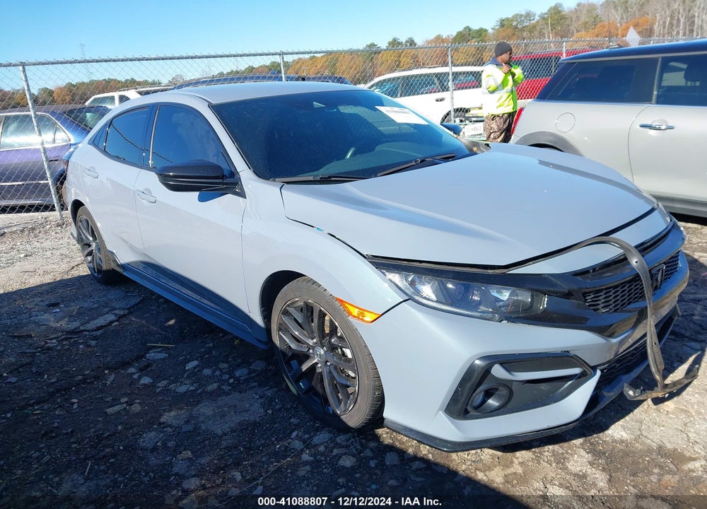 2021 HONDA CIVIC SPORT VIN: SHHFK7H4XMU220787