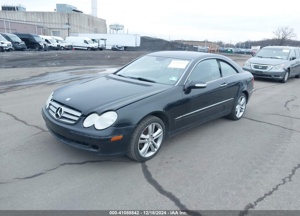 2008 MERCEDES-BENZ CLK 350 VIN: WDBTJ56H28F235608