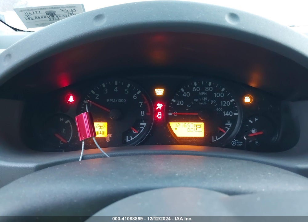 2011 NISSAN FRONTIER SV VIN: 1N6AD0EVXBC435796