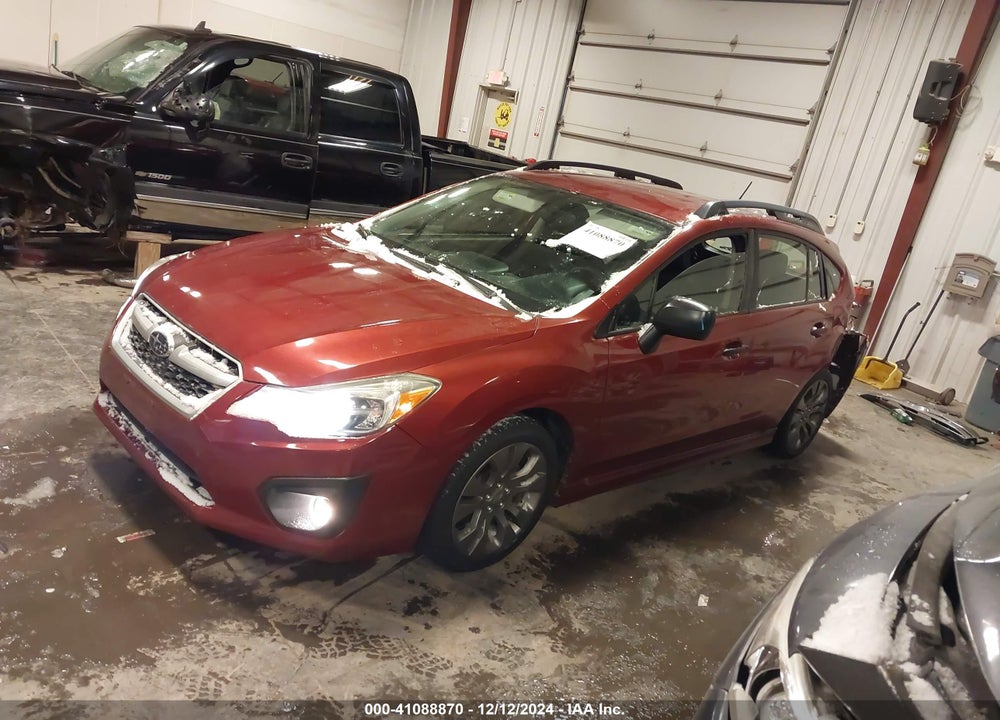 2013 SUBARU IMPREZA VIN: JF1GPAL65D2890608