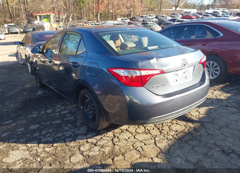 2016 TOYOTA COROLLA LE VIN: 2T1BURHE6GC589198