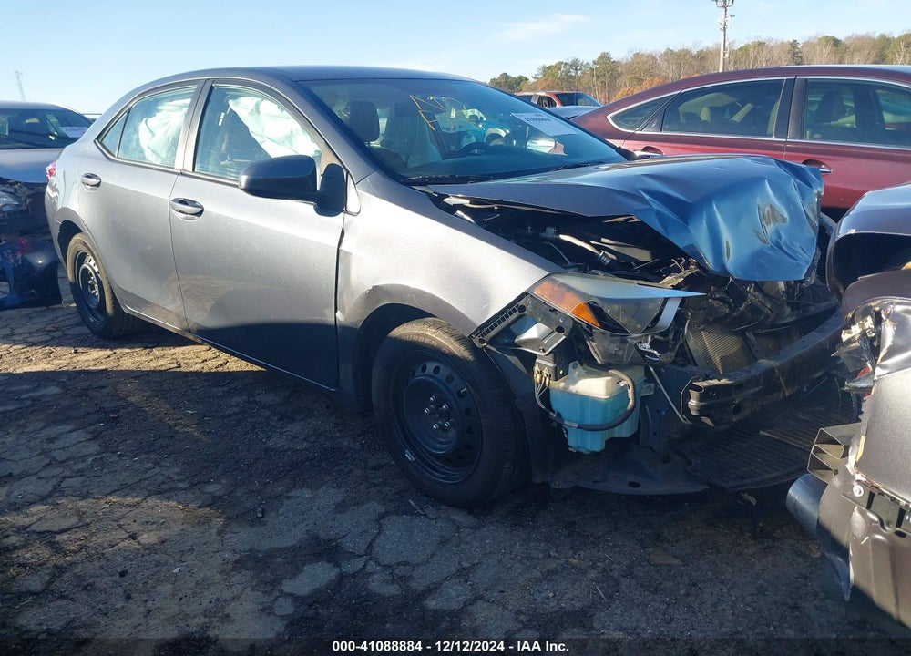 2016 TOYOTA COROLLA LE VIN: 2T1BURHE6GC589198