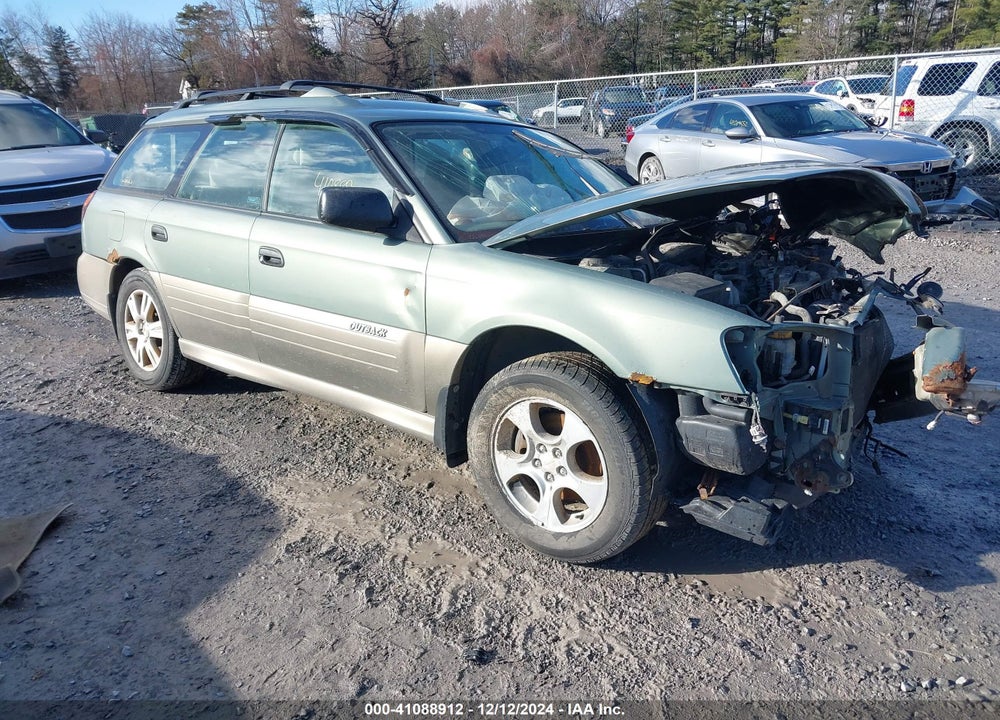 2004 SUBARU OUTBACK VIN: 4S3BH675647608611
