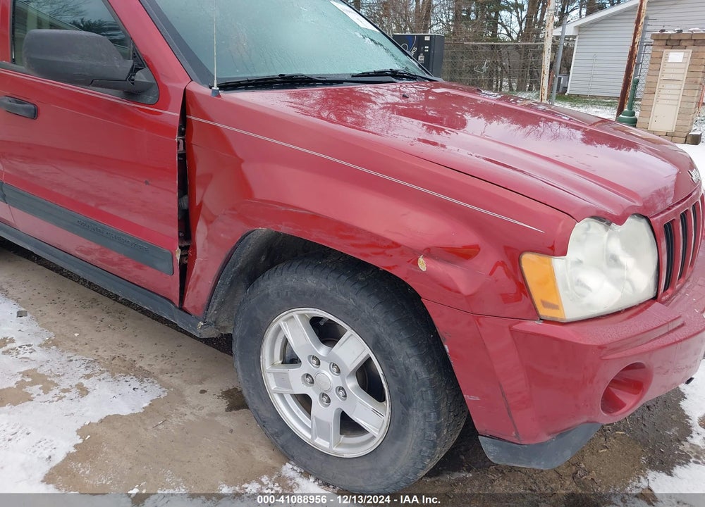 2006 JEEP GRAND CHEROKEE LAREDO VIN: 1J4GR48K06C311012
