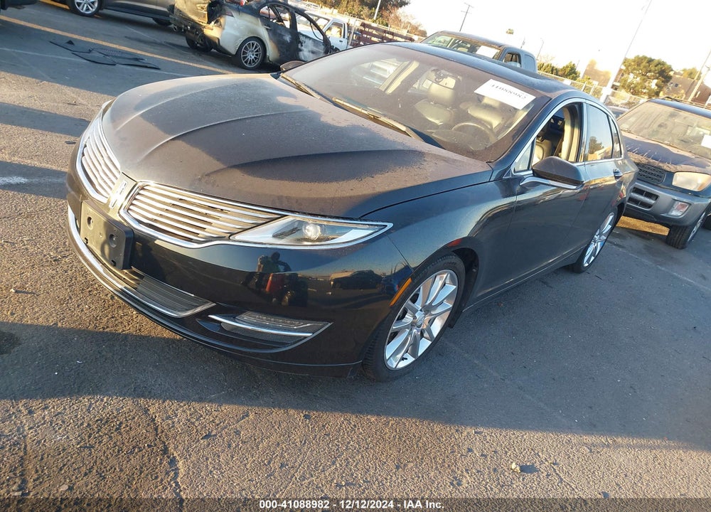 2014 LINCOLN MKZ VIN: 3LN6L2G92ER831634
