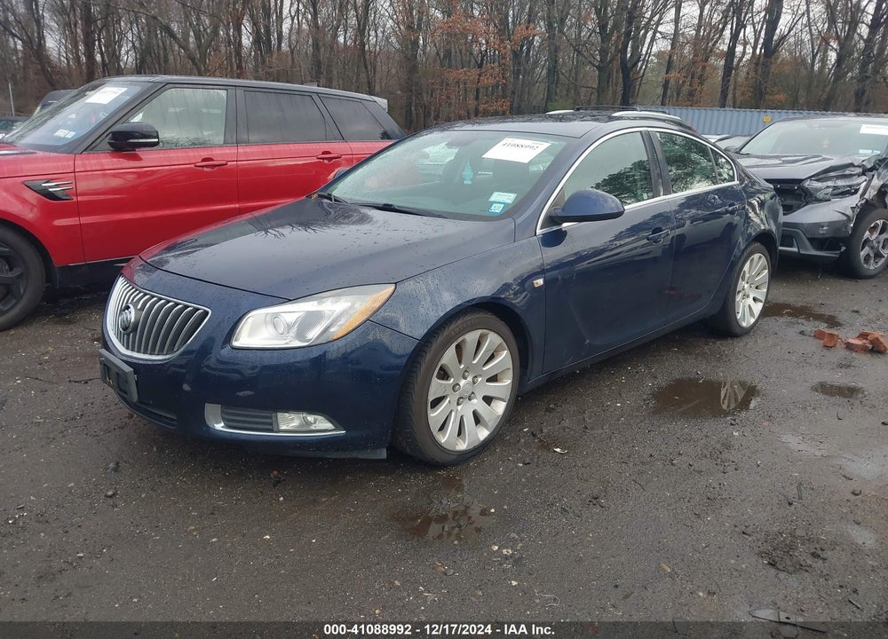 2011 BUICK REGAL CXL TURBO OSHAWA VIN: 2G4G15GV3B9186731