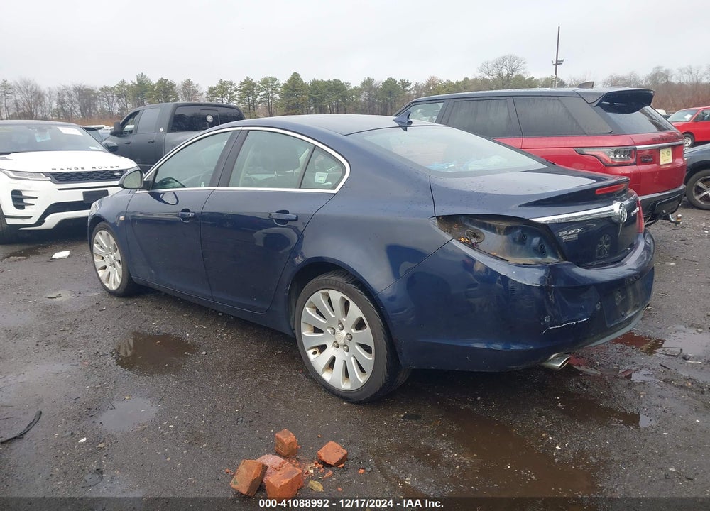 2011 BUICK REGAL CXL TURBO OSHAWA VIN: 2G4G15GV3B9186731