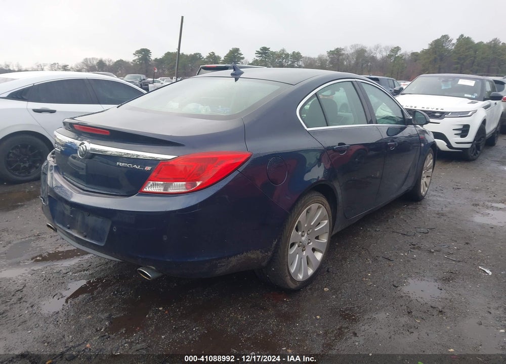 2011 BUICK REGAL CXL TURBO OSHAWA VIN: 2G4G15GV3B9186731