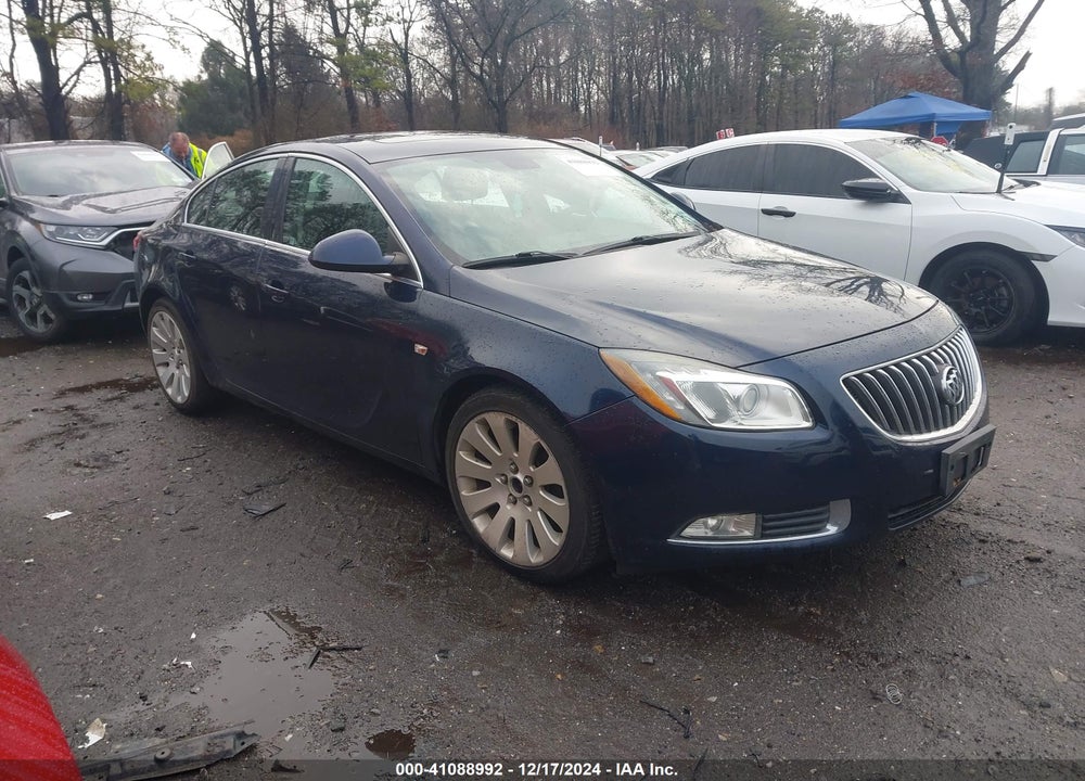 2011 BUICK REGAL CXL TURBO OSHAWA VIN: 2G4G15GV3B9186731