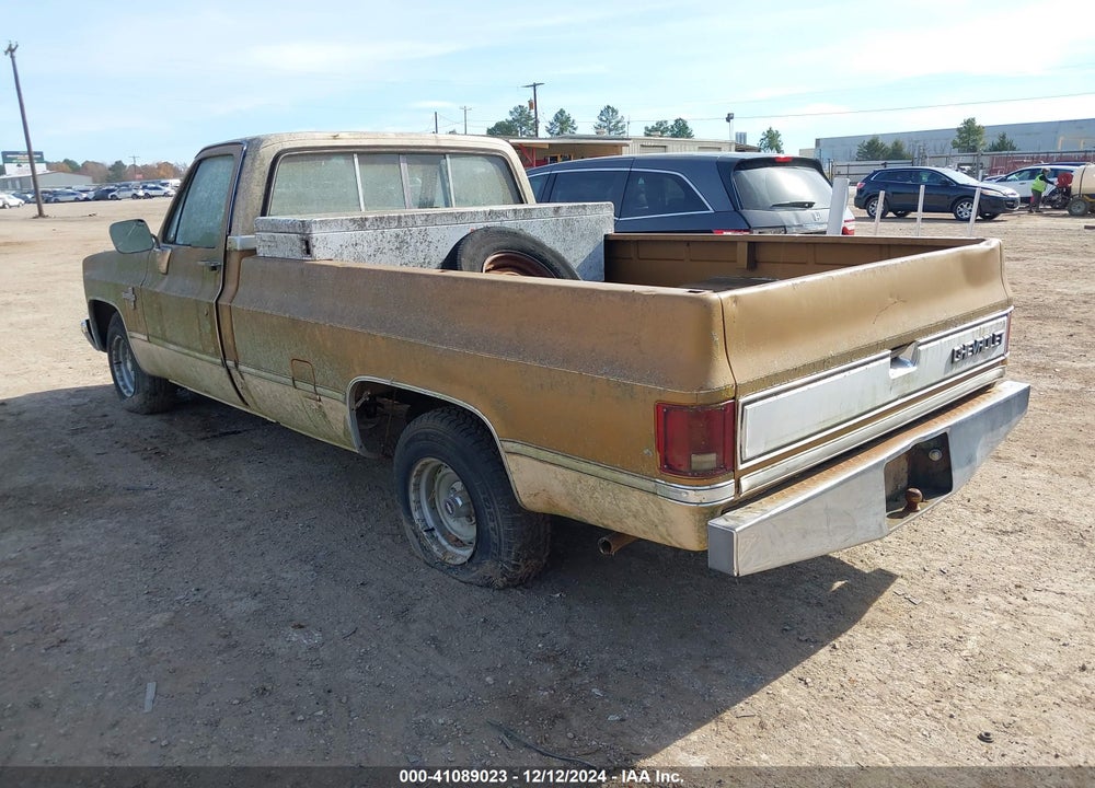 1984 CHEVROLET C10 VIN: 1GCDC14H9ES189192