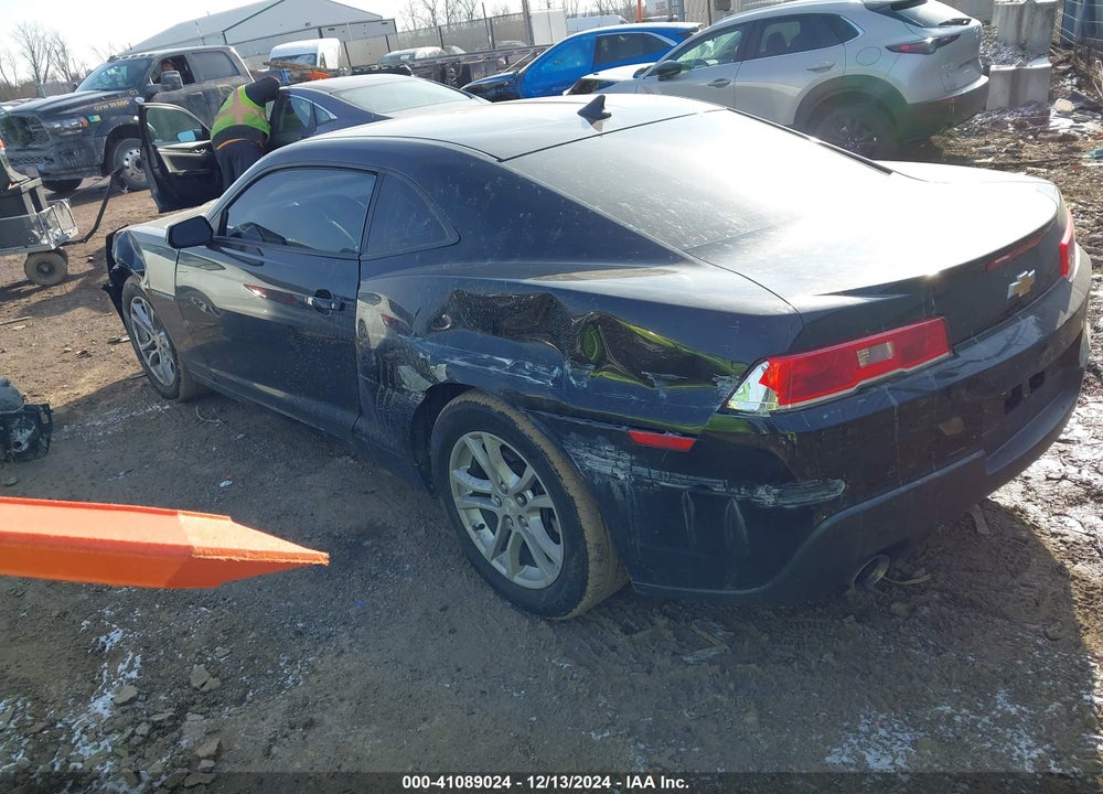 2014 CHEVROLET CAMARO 2LS VIN: 2G1FA1E33E9221663
