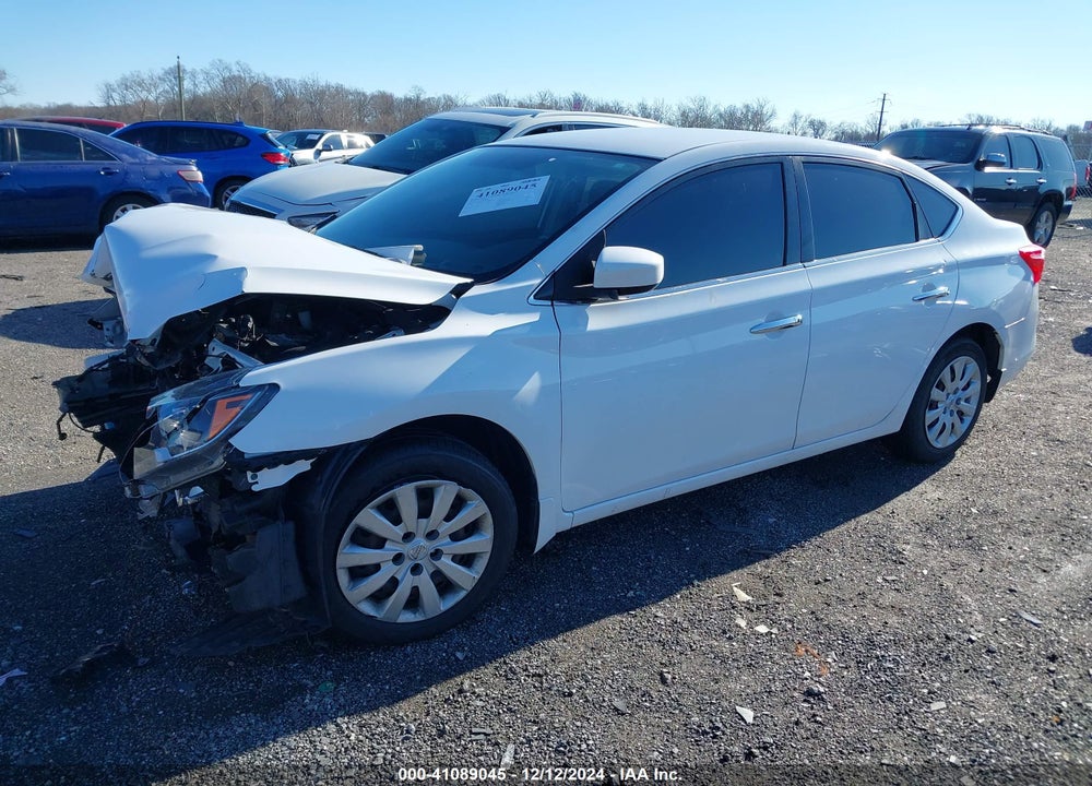 2017 NISSAN SENTRA VIN: 3N1AB7AP1HY378447