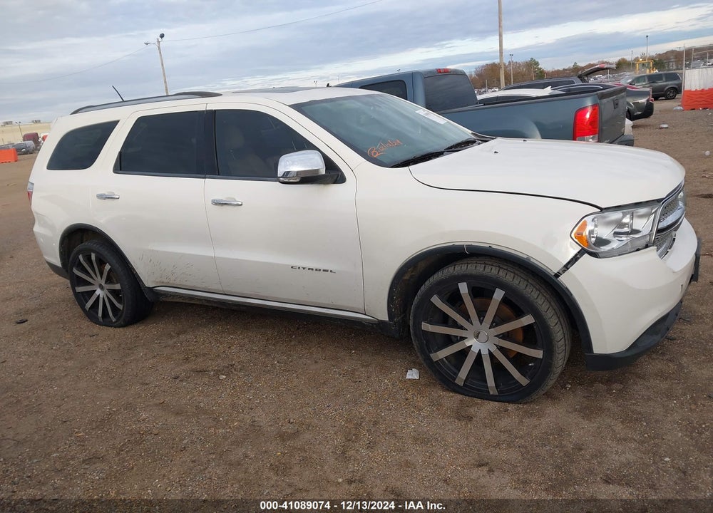 2012 DODGE DURANGO CITADEL VIN: 1C4SDHETXCC361284