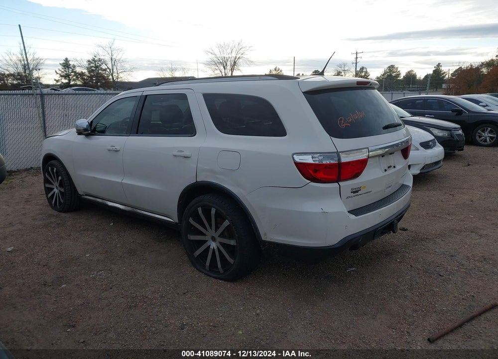 2012 DODGE DURANGO CITADEL VIN: 1C4SDHETXCC361284