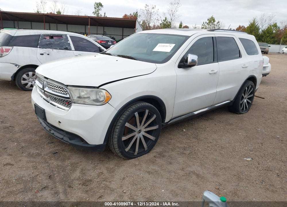 2012 DODGE DURANGO CITADEL VIN: 1C4SDHETXCC361284