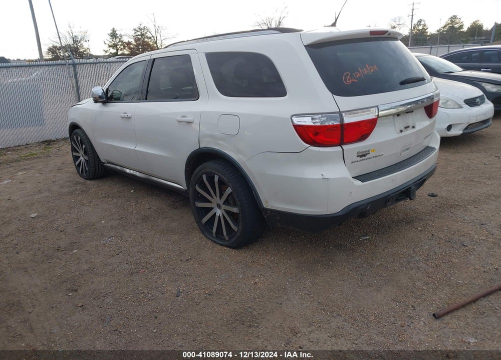 2012 DODGE DURANGO CITADEL VIN: 1C4SDHETXCC361284