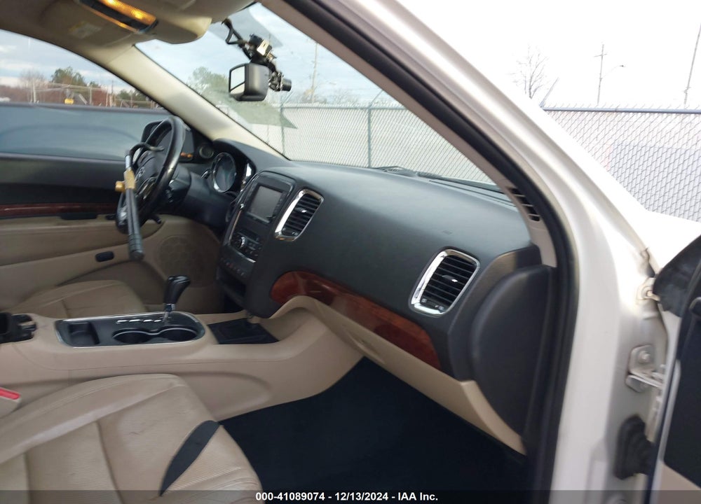 2012 DODGE DURANGO CITADEL VIN: 1C4SDHETXCC361284