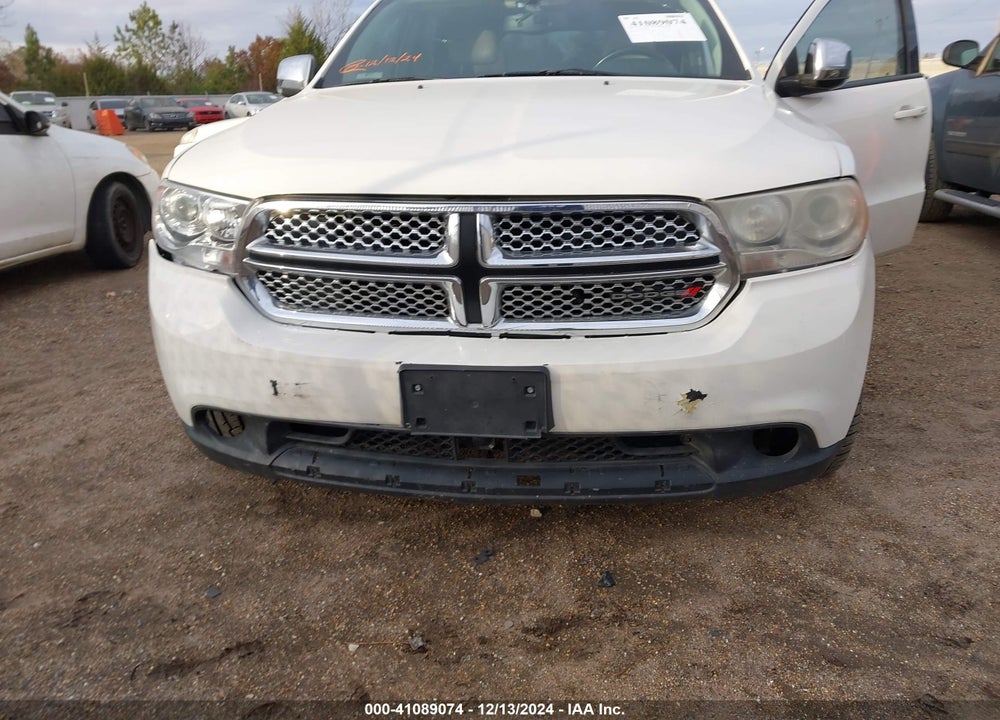 2012 DODGE DURANGO CITADEL VIN: 1C4SDHETXCC361284