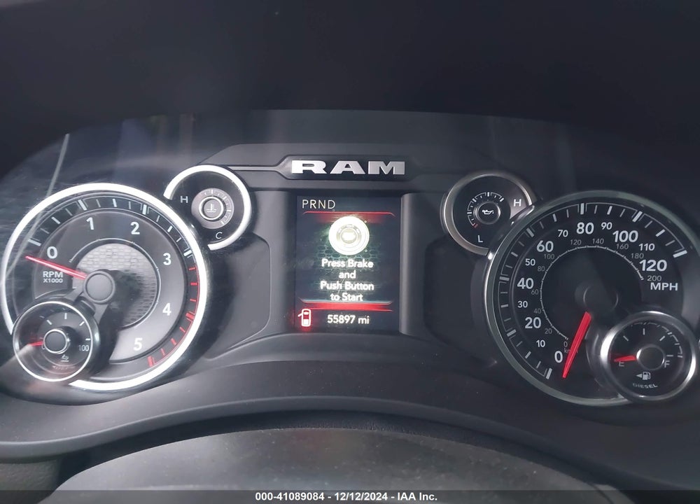 2020 RAM 2500 LONE STAR 4X4 6'4 BOX VIN: 3C6UR5DL6LG313909