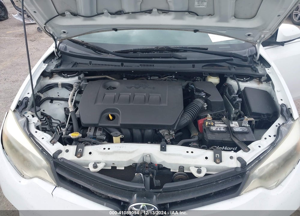2016 TOYOTA COROLLA LE VIN: 2T1BURHE3GC642844