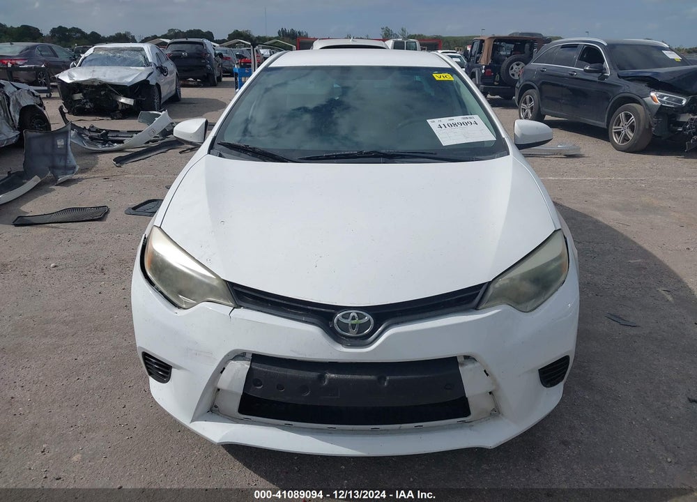 2016 TOYOTA COROLLA LE VIN: 2T1BURHE3GC642844