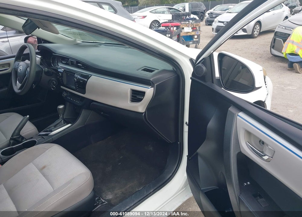 2016 TOYOTA COROLLA LE VIN: 2T1BURHE3GC642844
