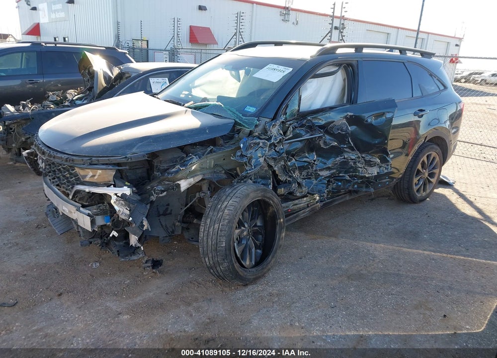 2022 KIA SORENTO X-LINE EX VIN: 5XYRHDLF4NG115290