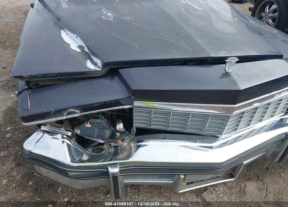 1977 CADI DEVILLE VIN: 6D47S7Q332783