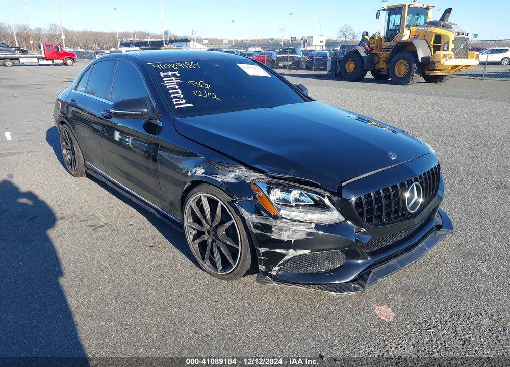 2018 MERCEDES-BENZ C 300 4MATIC VIN: WDDWF4KBXJR314935