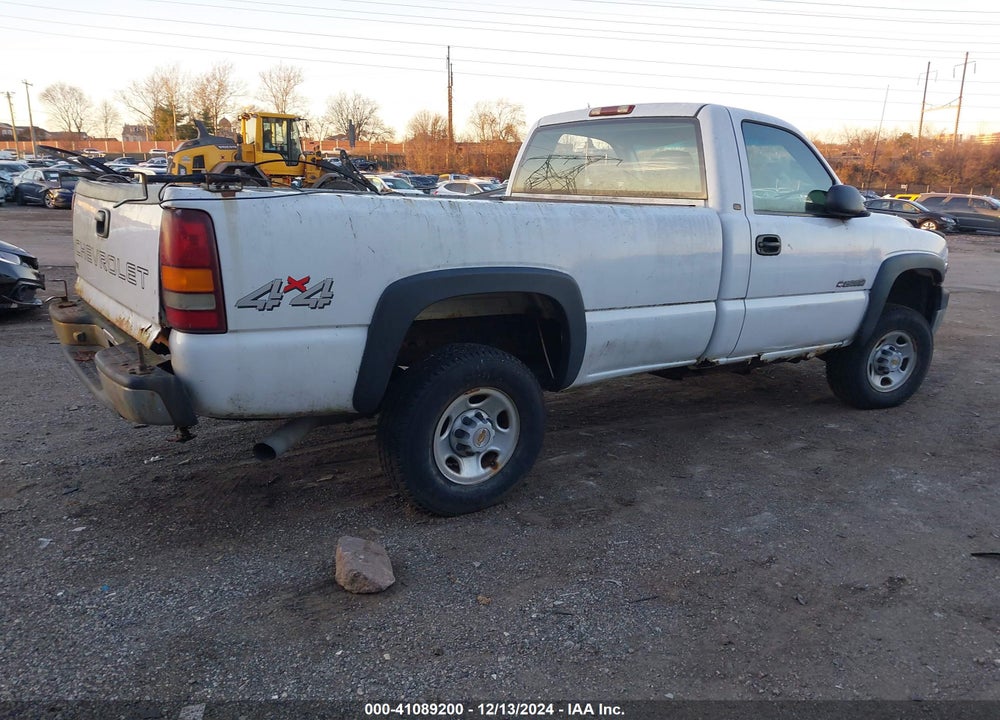2001 CHEVROLET SILVERADO 2500HD VIN: 1GCHK24U91E181190
