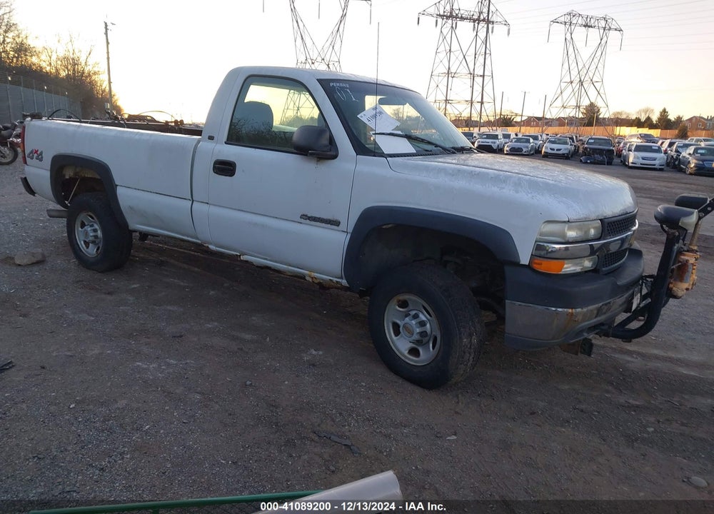 2001 CHEVROLET SILVERADO 2500HD VIN: 1GCHK24U91E181190