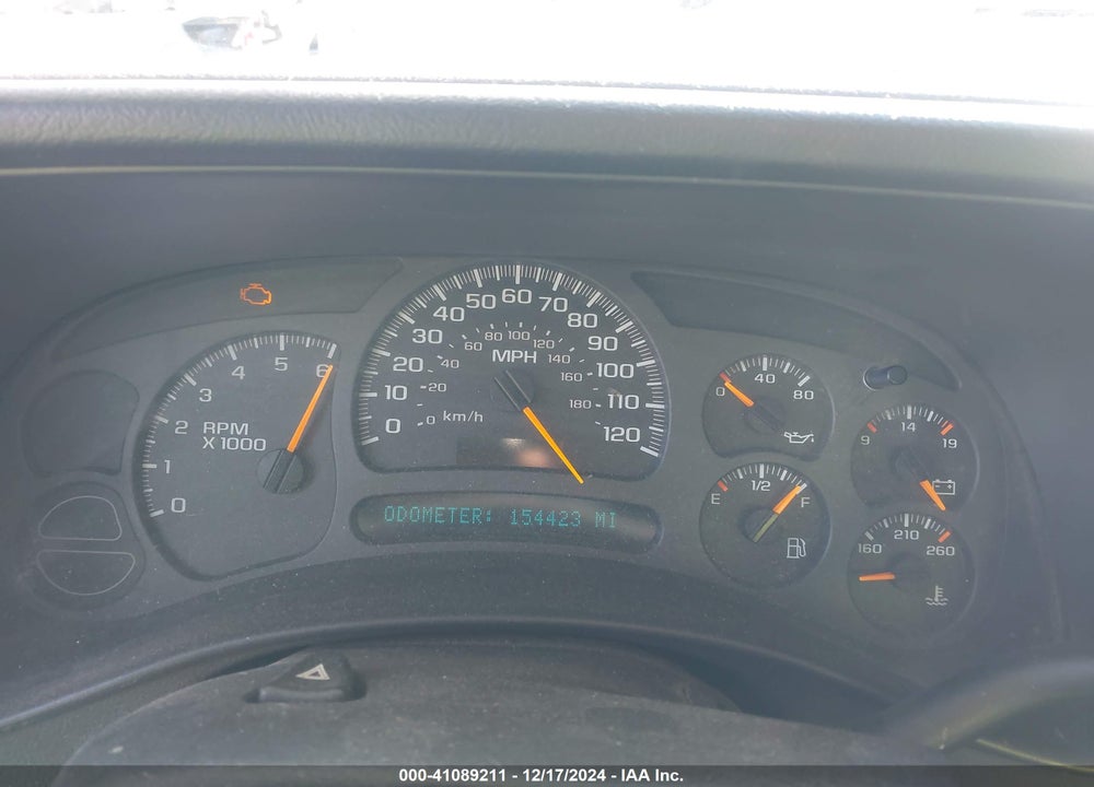 2003 CHEVROLET SILVERADO 1500 VIN: 1GCEK14X03Z134827