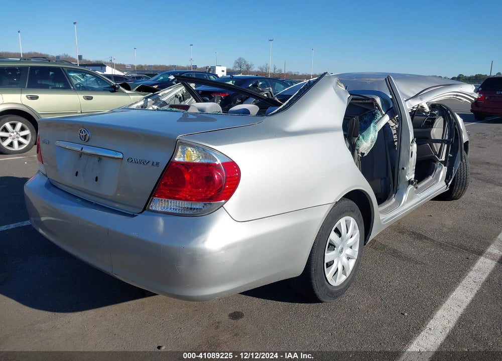 2006 TOYOTA CAMRY LE VIN: 4T1BE32K46U714236