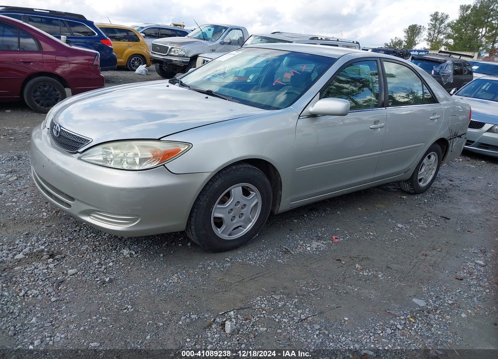 2002 TOYOTA CAMRY LE V6 VIN: 4T1BF30K22U029467